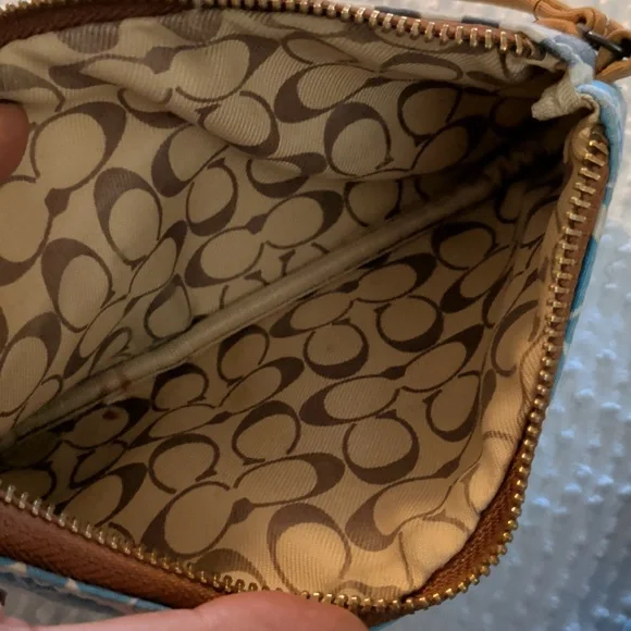 Coach Patchwork Wristlet - Picture 3 of 8